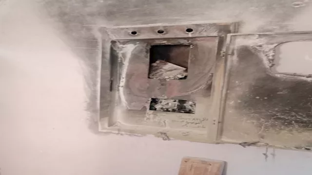 حريق محدود بمدرسة ابتدائية في شبين الكوم