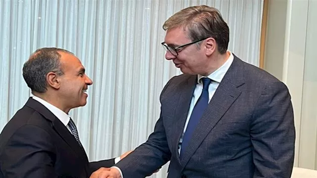 وزير الخارجية يلتقي رئيس جمهورية صربيا