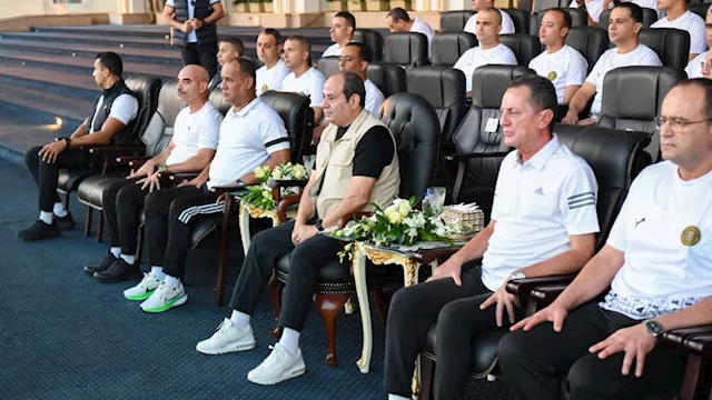 الرئيس السيسي في الأكاديمية العسكرية المصرية