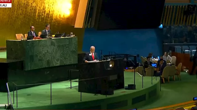 خطاب نتنياهو في الأمم المتحدة