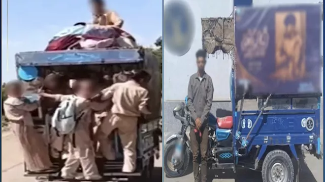 أطفال التروسيكل ببني سويف