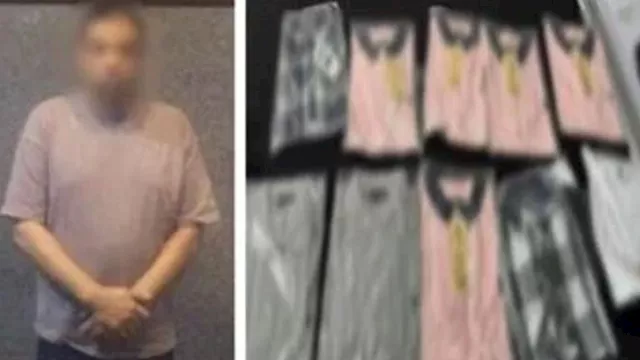 تزييف الملابس العالمية بالمطرية.. ضبط المصنع والمع