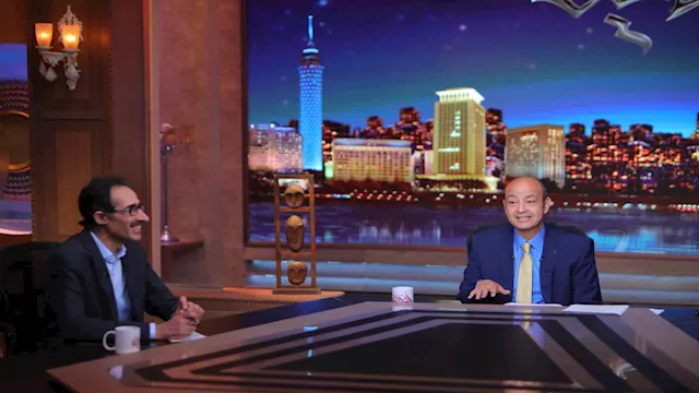 الكاتب الصحفي مجدي الجلاد خلال حواره مع الإعلامي ع