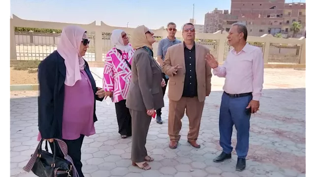 مدير تعليم القاهرة تتفقد مدارس حلوان وتوجه بزيادة 
