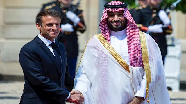 بن سلمان وماكرون