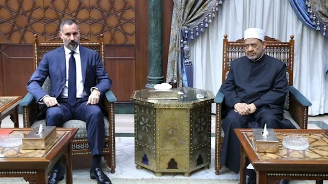 شيخ الأزهر يستقبل رئيس شبكة ''الآغا خان'' للتنمية