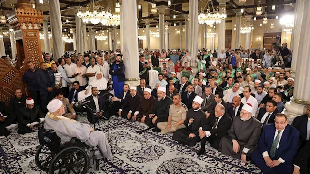 وزير الأوقاف يشهد احتفال الطرق الصوفية بالمولد الن