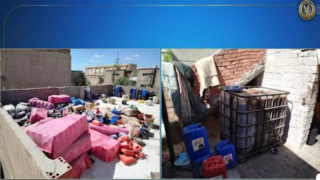 ضبط مصنع لتدوير زيوت سيارات مغشوشة