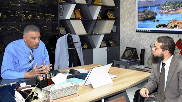 اللواء د. إسماعيل كمال يستقبل المهندس محمد أبو الح