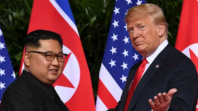 دونالد ترامب وكيم جونج أون