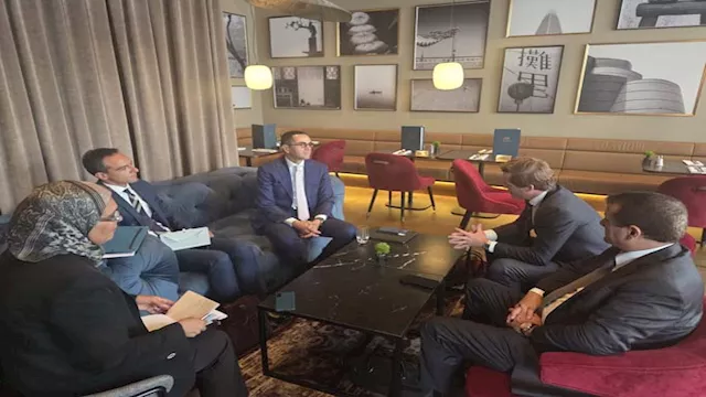 وزير الاستثمار يلتقى مسؤولي شركة ديمي البلجيكية لا