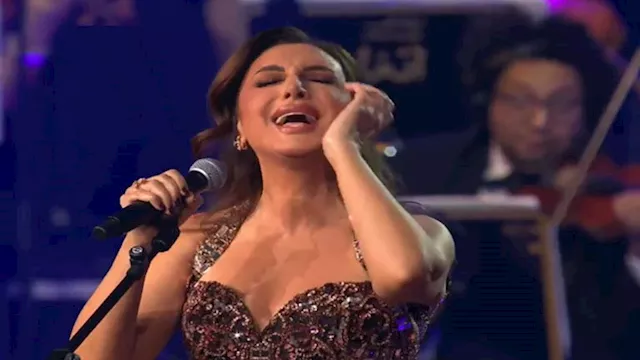 حفل المطربة انغام في الرياض