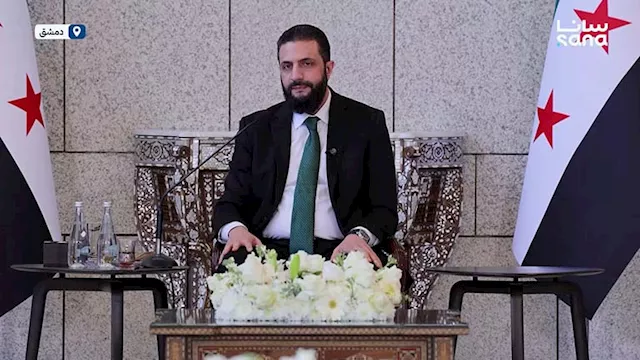 الرئيس السوري أحمد الشرع 