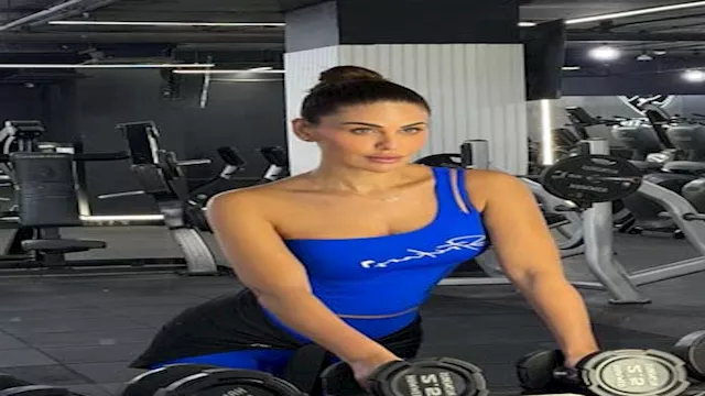 مي سليم في الجيم