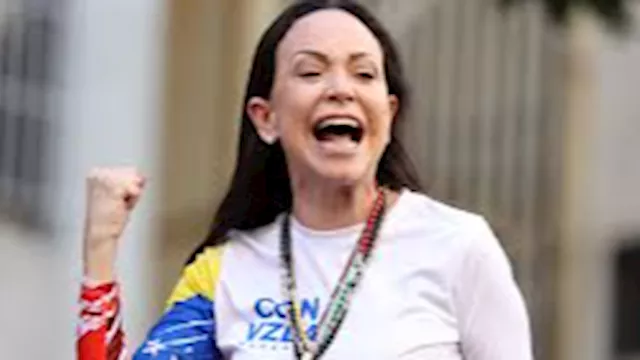 زعيمة المعارضة الفنزويلية ماريا كورينا ماتشادو 