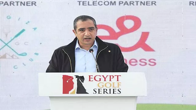 عمر هشام طلعت رئيس الاتحاد المصري للجولف