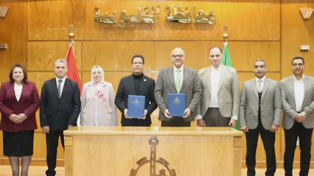 محافظ القليوبية وجامعة بنها يطلقان شراكة جديدة لخد