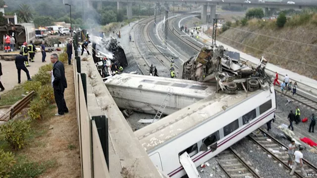 حادث تصادم قطار - ارشيفية