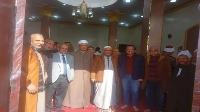 افتتاح مسجد محمد أمين