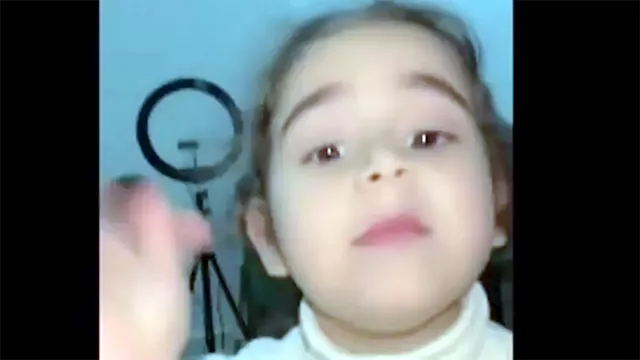 الطفلة السورية ''شام'' 