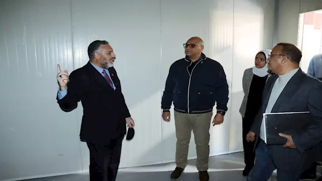 محافظ القليوبية يتفقد مجزر كفر شكر الجديد