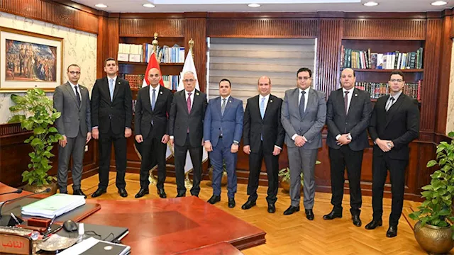 النائب العام يستقبل رئيس الاستئناف لنيابة استئناف 