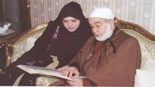 شمس البارودي وزوجها الراحل حسن يوسف