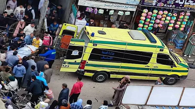 مصرع عامل بناء سقط من الطابق السادس بالبحيرة