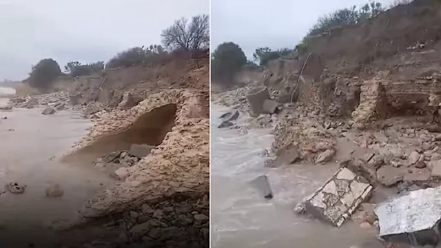 الفيضانات تكشف عن آثار مطمورة من نيابوليس التاريخي