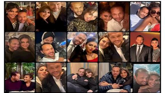 صور تجمع ريهام حجاج مع زوجها 