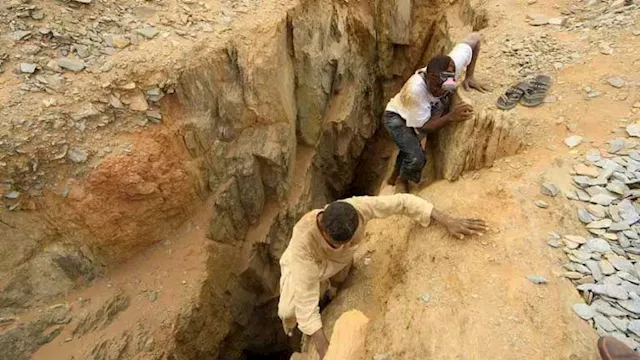 انهيار منجم ذهب في السودان