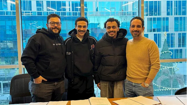 أحمد غزي وكزبرة كواليس فيلم محمود التاني