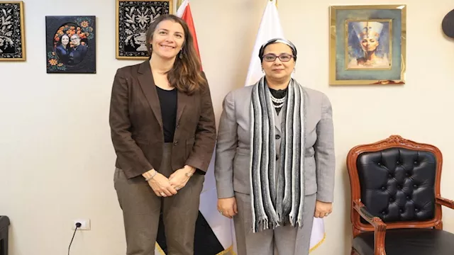رئيسة القومي للمرأة تبحث تعزيز التعاون مع مديرة مك