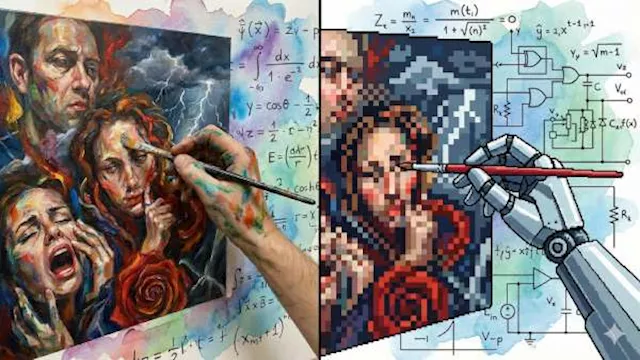 صورة تم إنتاجها بالذكاء الاصطناعي