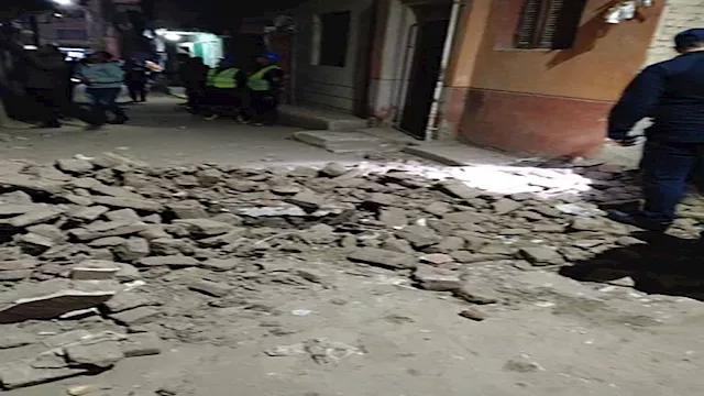 انهيار جزئي - ارشيفية