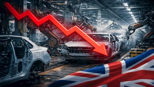 انخفاض إنتاج السيارات في بريطانيا