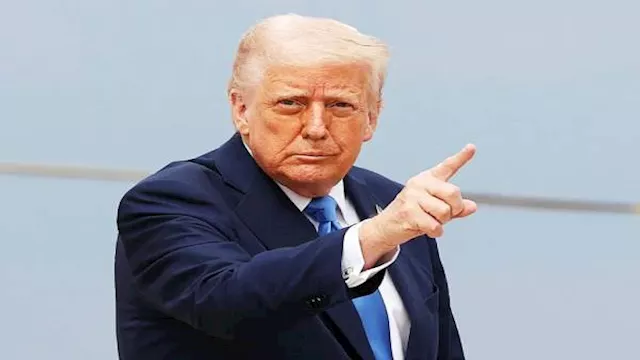 الرئيس الأمريكي دونالد ترامب