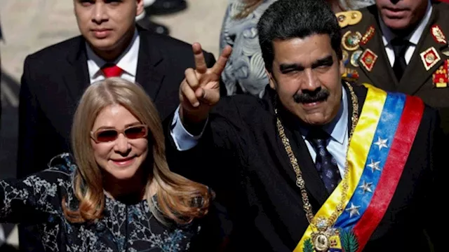 نيكولاس مادورو وزوجته