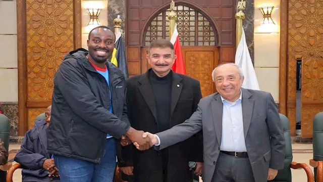 نقيب المهندسين يلتقي وفد هندسي أوغندي