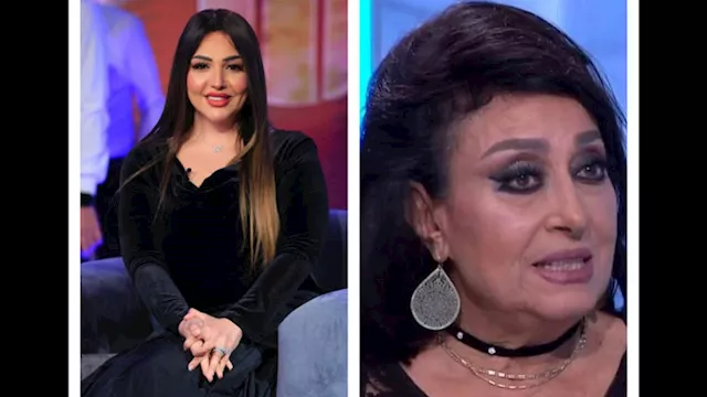 الفنانة سهير المرشدي مع نهال طايل