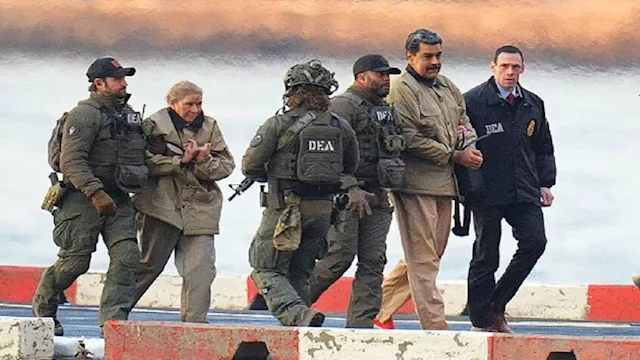 اعتقال الرئيس الفنزويلي وزوجته