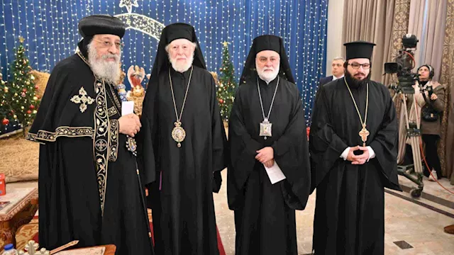 البابا تواضروس يستقبل مطران طنطا للروم الأرثوذكس ل