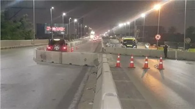 غلق كلي بشارع 26 يوليو