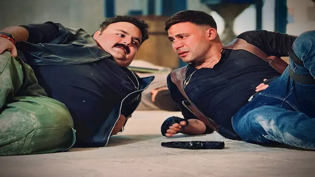 شيكو ومحمد إمام من كواليس فيلم صقر وكناريا