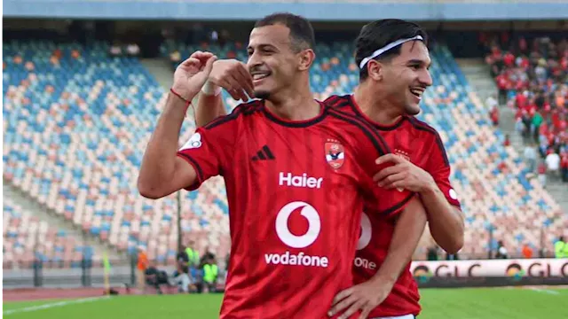 ملخص مباراة الأهلي ومودرن سبورت في الدوري المصري