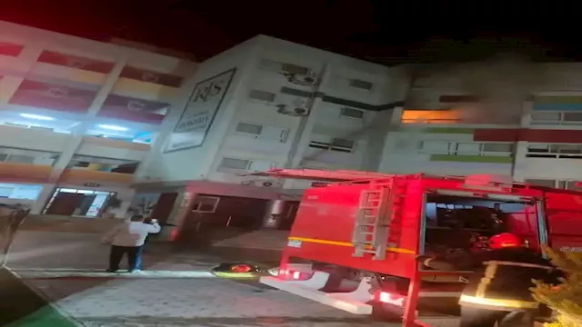 السيطرة على حريق داخل مدرسة خاصة بالبحيرة