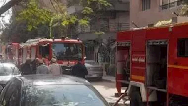 السيطرة على حريق بعقار سكني شرق السكة الحديد بالأق