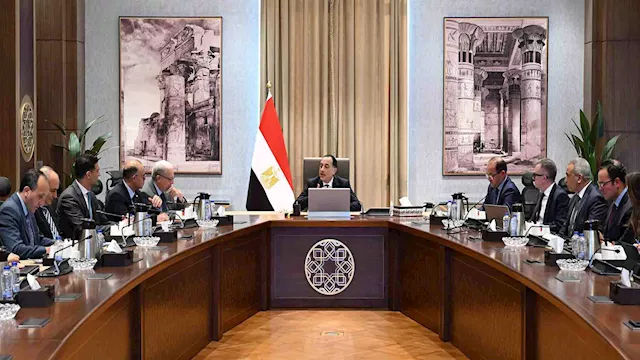 جانب من اجتماع مدبولي اليوم مع وزراء المجموعة الوز