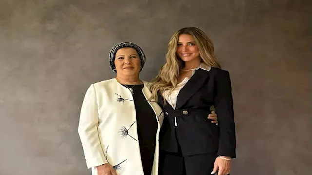 ريم مصطفى ووالدتها