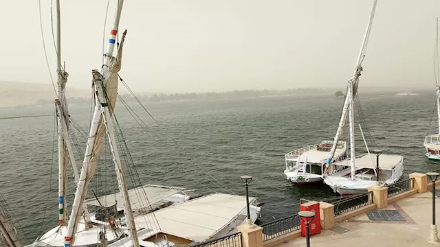 توقف حركة الملاحة النهرية